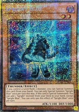 Image of Spright Blue (Starlight Rare) (RA05-EN021) - Rarity Collection 5 1st Edition