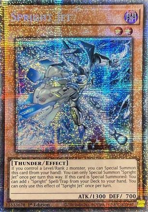 Image of Spright Jet (Starlight Rare) (RA05-EN022) - Rarity Collection 5 1st Edition