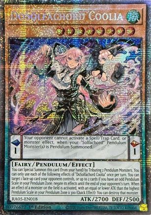Image of DoSolfachord Coolia (Starlight Rare) (RA05-EN018) - Rarity Collection 5 1st Edition