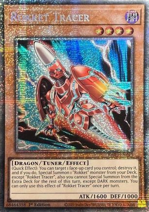 Image of Rokket Tracer (Starlight Rare) (RA05-EN015) - Rarity Collection 5 1st Edition