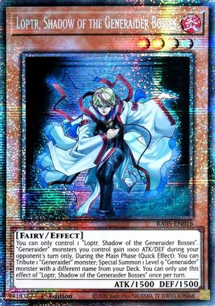 Image of Loptr, Shadow of the Generaider Bosses (Starlight Rare) (RA05-EN051) - Rarity Collection 5 1st Edition