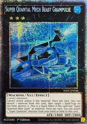 Image of Super Quantal Mech Beast Grampulse (Starlight Rare) (RA05-EN048) - Rarity Collection 5 1st Edition