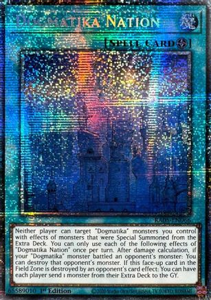 Image of Dogmatika Nation (Starlight Rare) (RA05-EN066) - Rarity Collection 5 1st Edition
