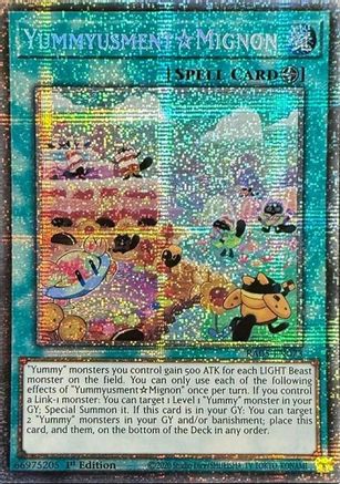 Image of YummyusmentMignon (Starlight Rare) (RA05-EN073) - Rarity Collection 5 1st Edition
