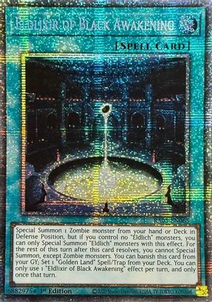 Image of Eldlixir of Black Awakening (Starlight Rare) (RA05-EN065) - Rarity Collection 5 1st Edition
