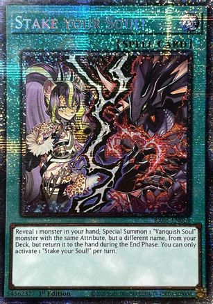 Image of Stake your Soul! (Starlight Rare) (RA05-EN069) - Rarity Collection 5 1st Edition