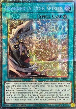 Image of Branded in High Spirits (Starlight Rare) (RA05-EN067) - Rarity Collection 5 1st Edition