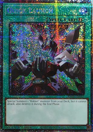 Image of Quick Launch (Starlight Rare) (RA05-EN062) - Rarity Collection 5 1st Edition