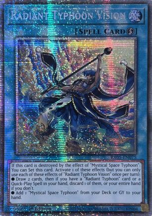 Image of Radiant Typhoon Vision (Starlight Rare) (RA05-EN075) - Rarity Collection 5 1st Edition