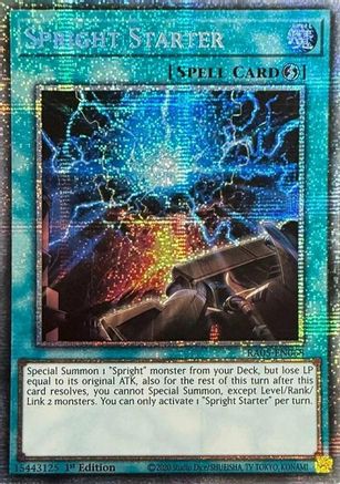 Image of Spright Starter (Starlight Rare) (RA05-EN068) - Rarity Collection 5 1st Edition