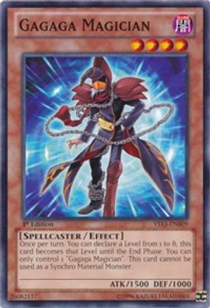 Image of Gagaga Magician [YS13-EN009] Common
