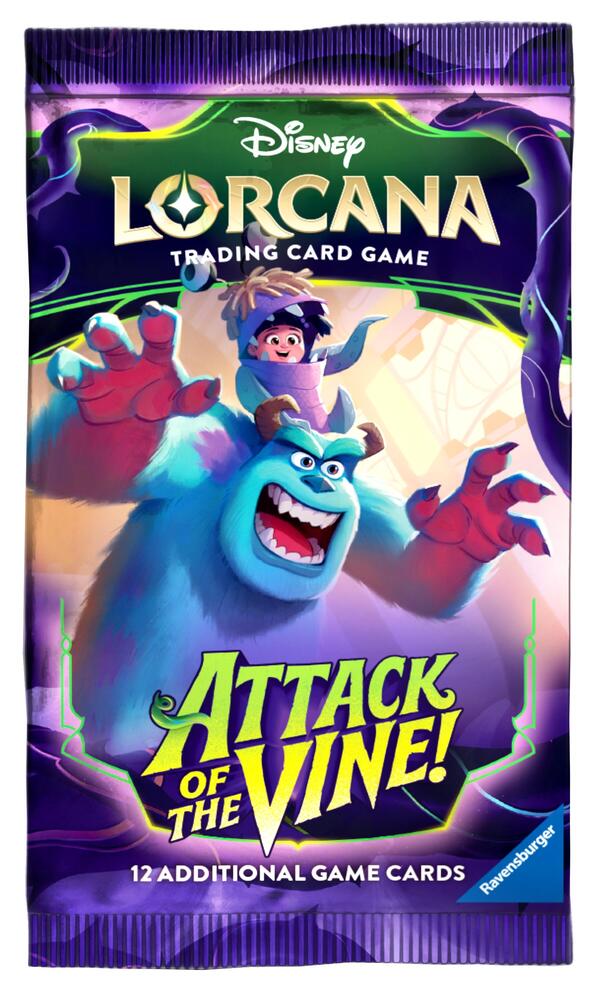 Image of Disney Lorcana - Attack of the Vine! Booster Pack (PREORDER)