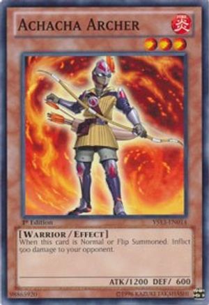 Image of Achacha Archer [YS13-EN014] Common