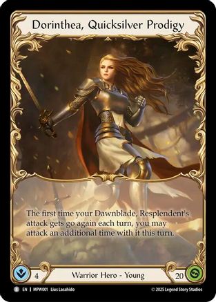 Image of Dorinthea, Quicksilver Prodigy (MPW001) - Mastery Pack Warrior