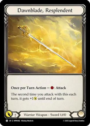 Image of Dawnblade, Resplendent (MPW002) - Mastery Pack Warrior