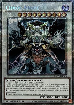 Image of Chaos Angel (Starlight Rare) (RA05-EN043) - Rarity Collection 5 1st Edition