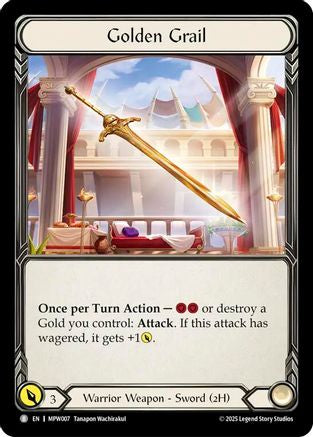 Image of Golden Grail (MPW007) - Mastery Pack Warrior