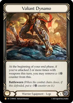 Image of Valiant Dynamo (MPW012) - Mastery Pack Warrior Rainbow Foil