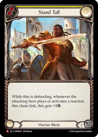 Image of Stand Tall (MPW037) - Mastery Pack Warrior