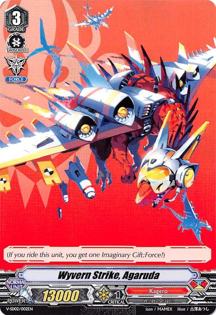 Image of Wyvern Strike, Agaruda (V-SD02/002EN) [2018 Free Experience Deck 