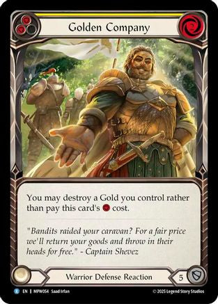 Image of Golden Company (Yellow) (MPW054) - Mastery Pack Warrior