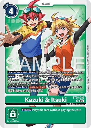 Image of Kazuki & Itsuki (BT25-089) - Dual Revolution Foil