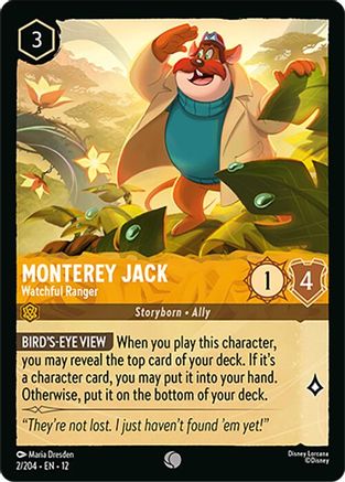 Image of Monterey Jack - Watchful Ranger (2/204) - Wilds Unknown