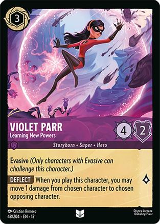 Image of Violet Parr - Learning New Powers (48/204) - Wilds Unknown