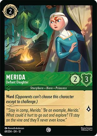 Image of Merida - Defiant Daughter (69/204) - Wilds Unknown
