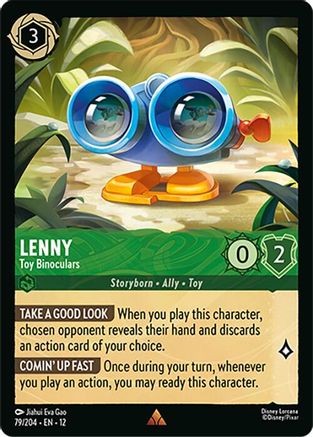 Image of Lenny - Toy Binoculars (79/204) - Wilds Unknown Cold Foil