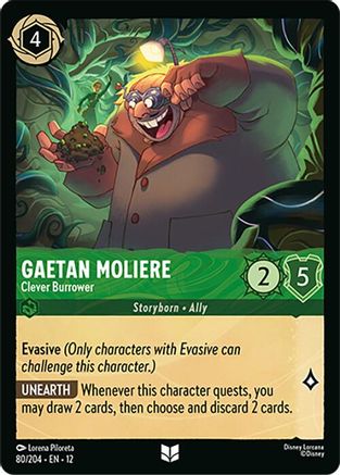 Image of Gaetan Moliere - Clever Burrower (80/204) - Wilds Unknown