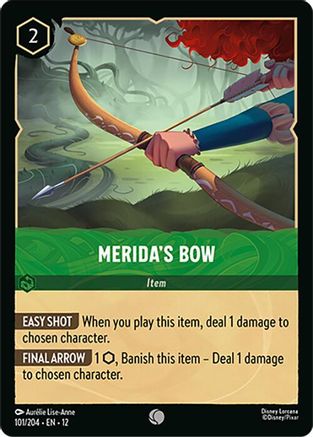 Image of Merida's Bow (101/204) - Wilds Unknown
