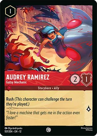 Image of Audrey Ramirez - Gutsy Mechanic (107/204) - Wilds Unknown