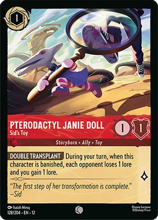 Image of Pterodactyl Janie Doll - Sid's Toy (128/204) - Wilds Unknown