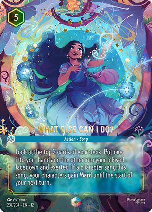 Image of What Else Can I Do? (Enchanted) (237/204) - Wilds Unknown Holofoil