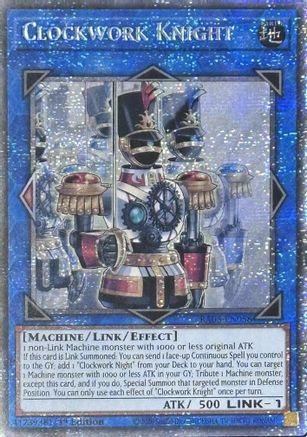Image of Clockwork Knight (Starlight Rare) (RA05-EN058) - Rarity Collection 5 1st Edition