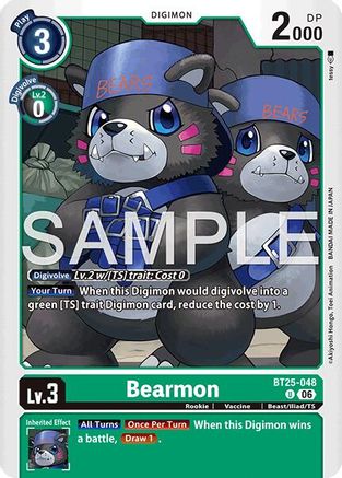 Image of Bearmon - BT25-048 (BT25-048) - Dual Revolution