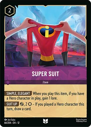 Image of Super Suit (66/204) - Wilds Unknown Cold Foil
