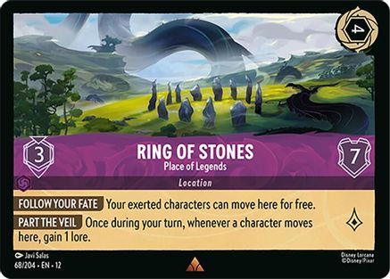 Image of Ring of Stones - Place of Legends (68/204) - Wilds Unknown