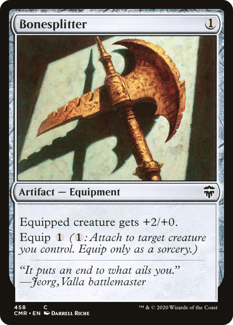 Image of Bonesplitter [Commander Legends]