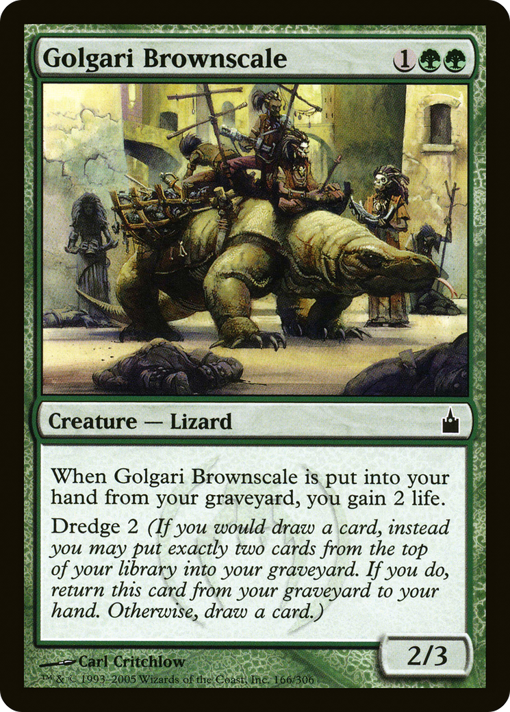 Image of Golgari Brownscale [Ravnica: City of Guilds]