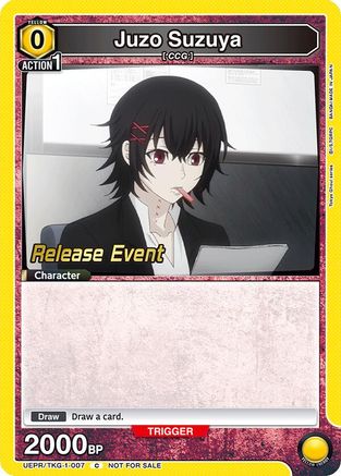 Image of Juzo Suzuya (007) (UEPR/TKG-1-007) - UE18BT Tokyo Ghoul Release Event