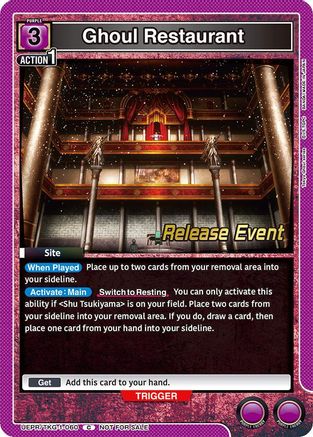 Image of Ghoul Restaurant (UEPR/TKG-1-060) - UE18BT Tokyo Ghoul Release Event