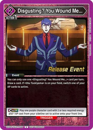 Image of Disgusting? You Wound Me... (UEPR/TKG-1-064) - UE18BT Tokyo Ghoul Release Event