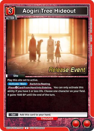 Image of Aogiri Tree Hideout (UEPR/TKG-1-095) - UE18BT Tokyo Ghoul Release Event