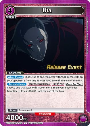 Image of Uta (036) (UEPR/TKG-1-036) - UE18BT Tokyo Ghoul Release Event