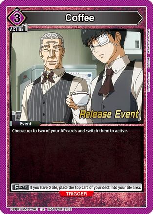 Image of Coffee (UEPR/TKG-1-061) - UE18BT Tokyo Ghoul Release Event