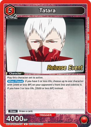 Image of Tatara (UEPR/TKG-1-077) - UE18BT Tokyo Ghoul Release Event