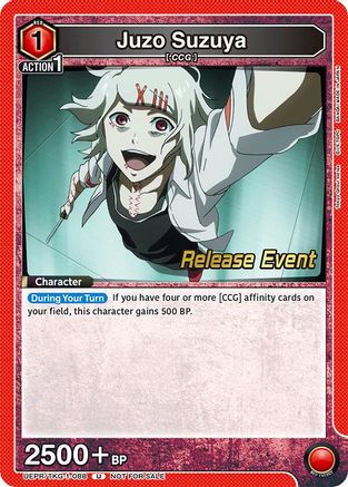 Image of Juzo Suzuya (088) (UEPR/TKG-1-088) - UE18BT Tokyo Ghoul Release Event