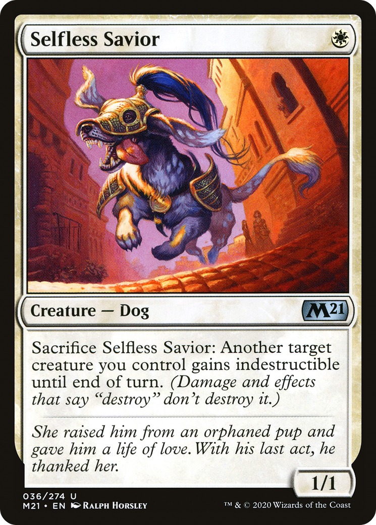 Image of Selfless Savior [Core Set 2021]